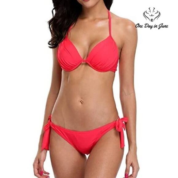 Beautyin Halter Underwire Bikini Size S - Picture 1 of 4